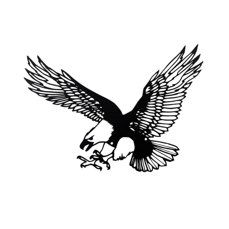 Decoration murale metal Aigle