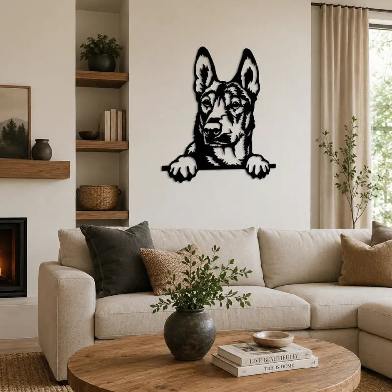 Deco Mural Exterieur Berger Allemand
