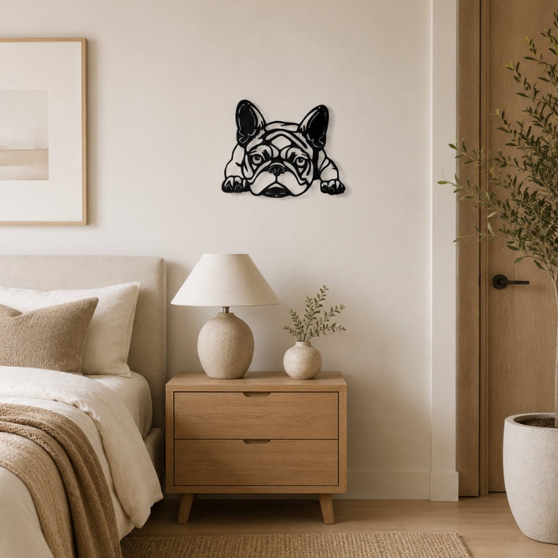 Deco Mural Exterieur Bulldog