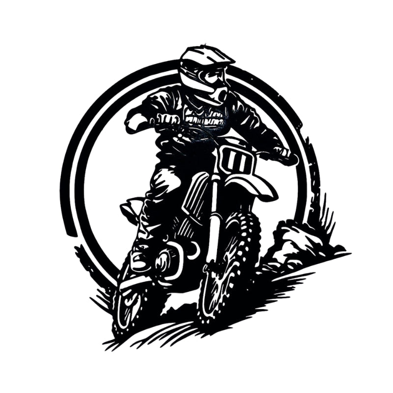 Panneau Decoratif Metal Enduro