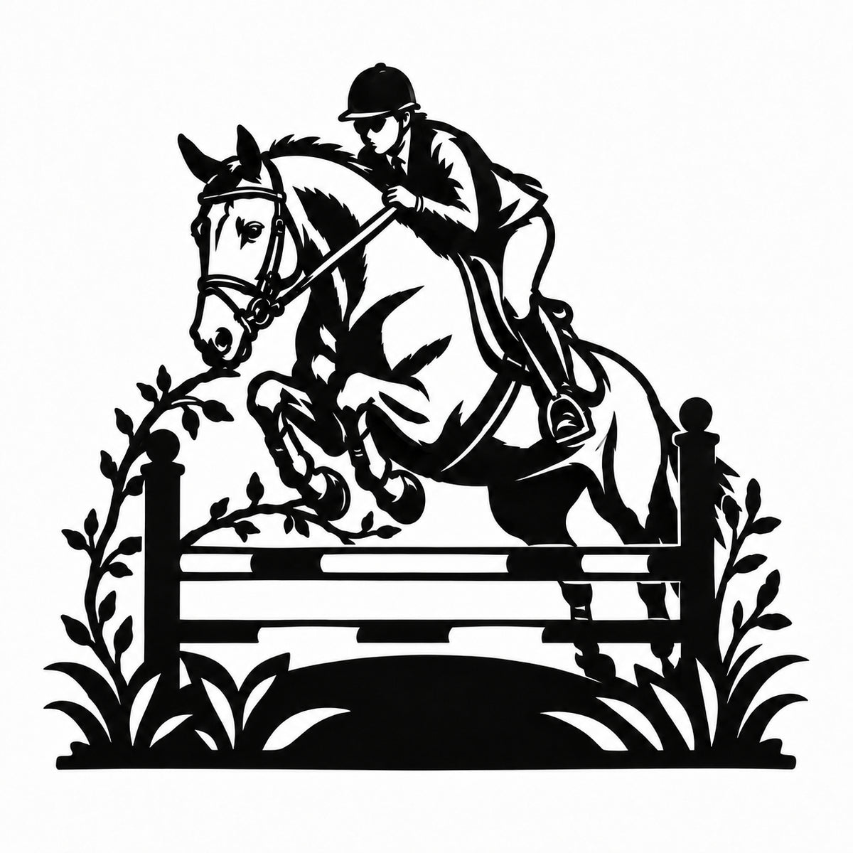 Cheval Obstacle Métal