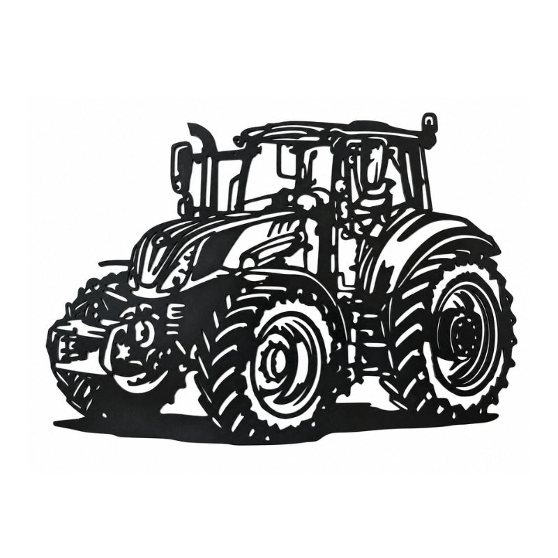Décoration Murale Métal Tracteur New Holland T5