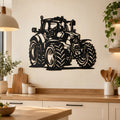 Deco Murale Metal Tracteur Deutz