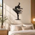 Deco Murale Metallique Danseuse