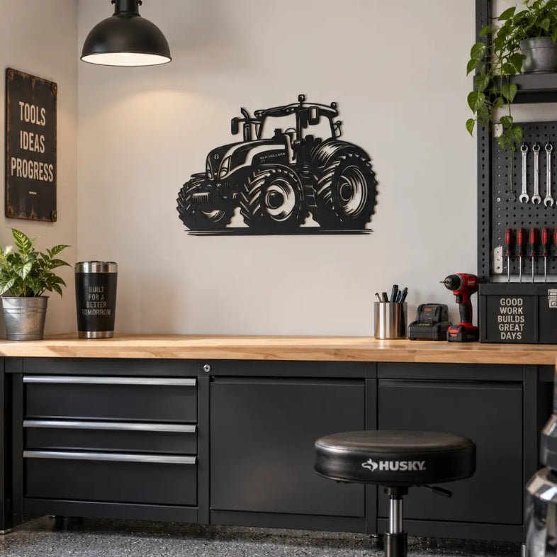Decoration Murale Tracteur New Hollande