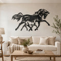 Décoration Murale Metallique Cheval Poulain