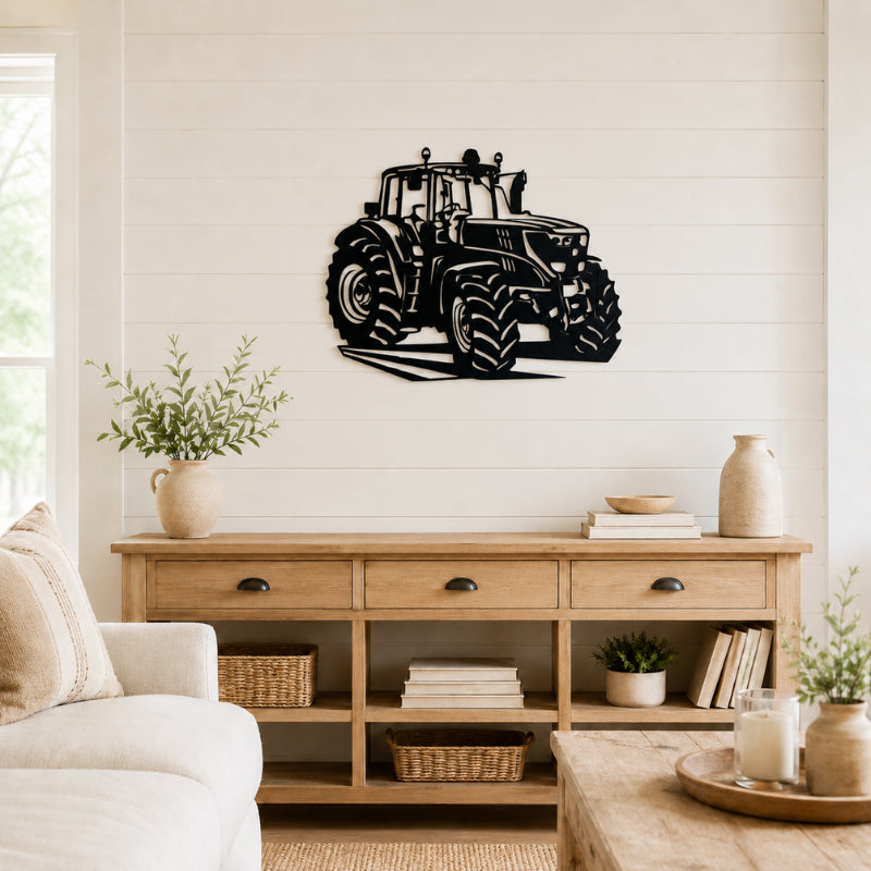 Decoration Tracteur John Deer Metal
