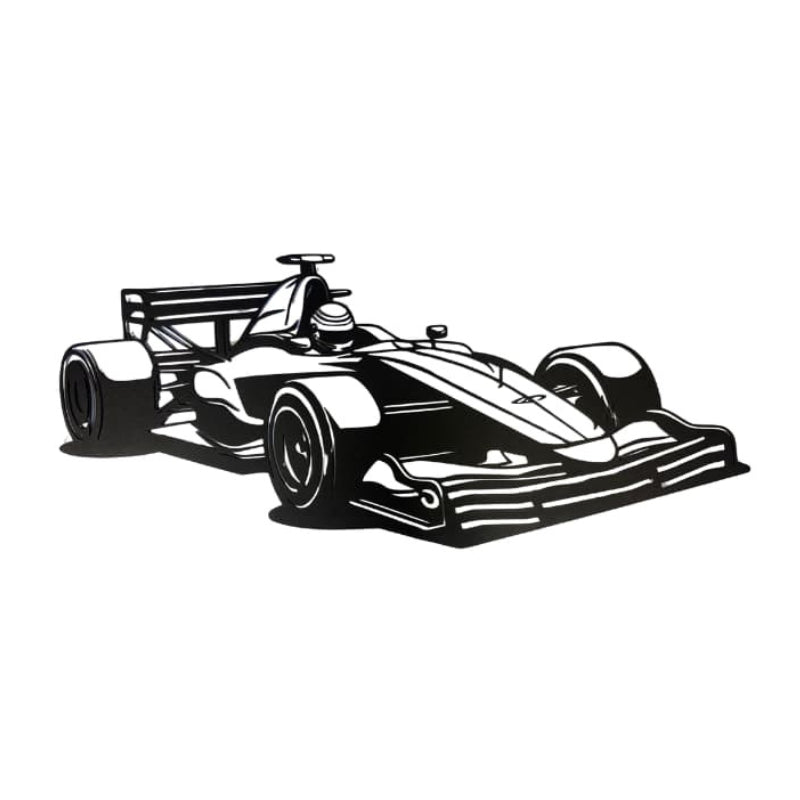 Decoration Murale Metal Formule 1