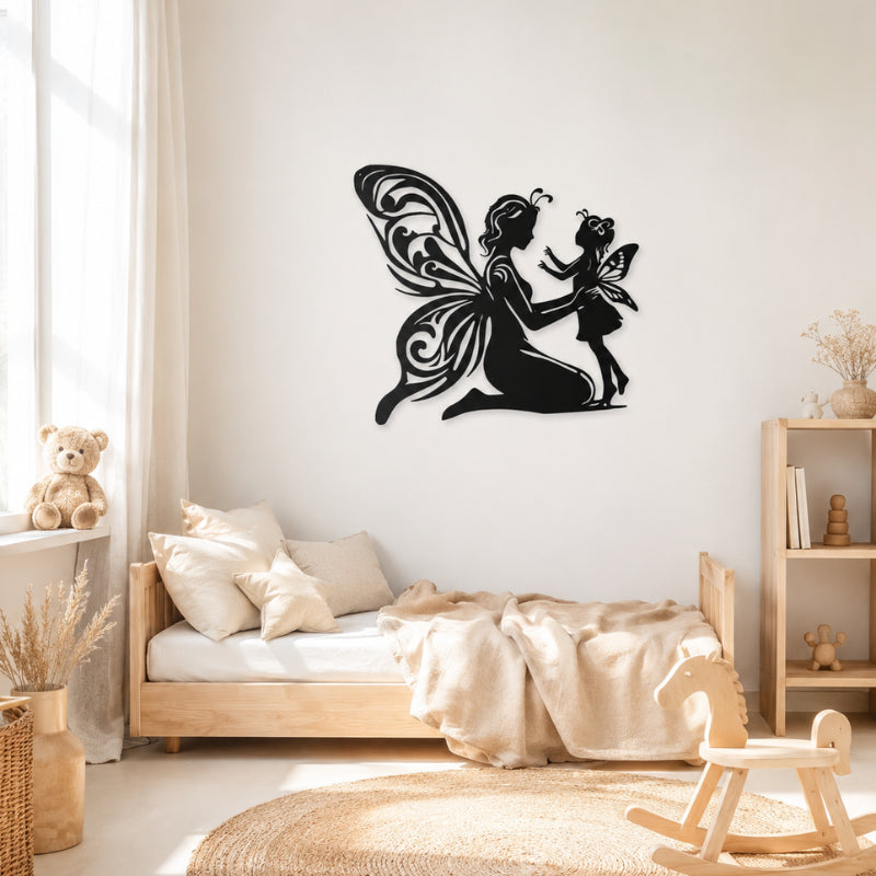 Decoration Murale Fée Mère Fille