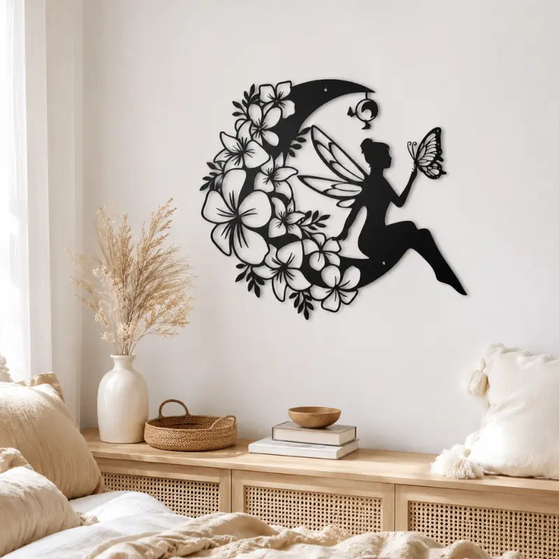 Decoration Murale Fée Lune
