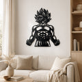 Décoration Murale Métal Goku 