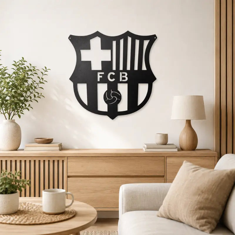 Décoration Murale Métal FCB
