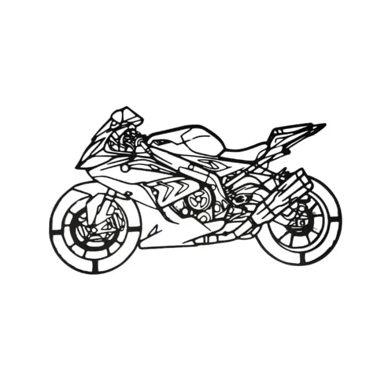 Decoration Mural Moto Sportive