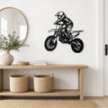 Decoration Murale Metal Enduro