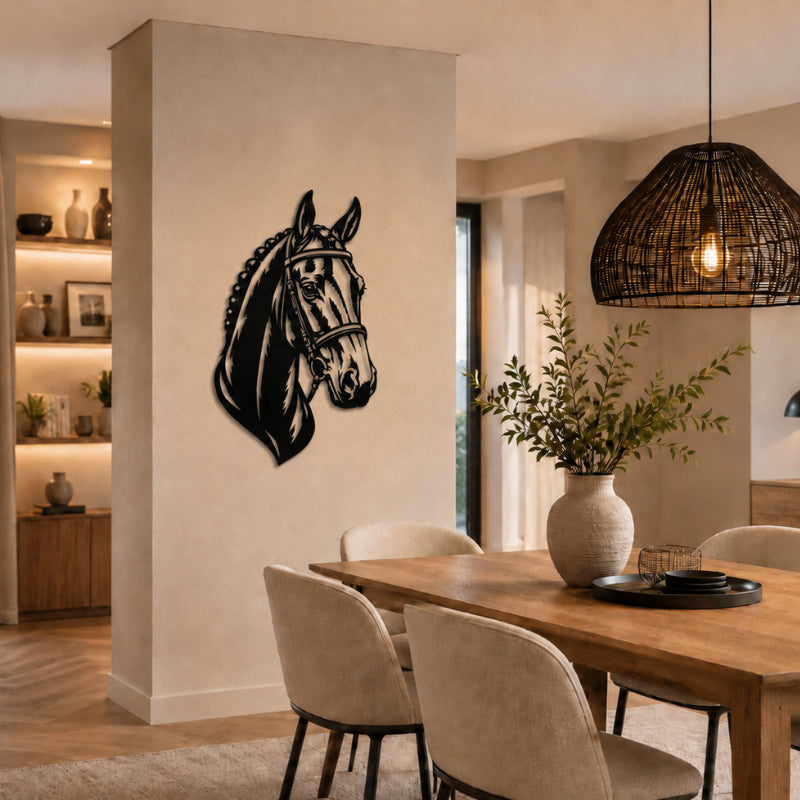 Panneau Decoratif Mural Cheval Concours
