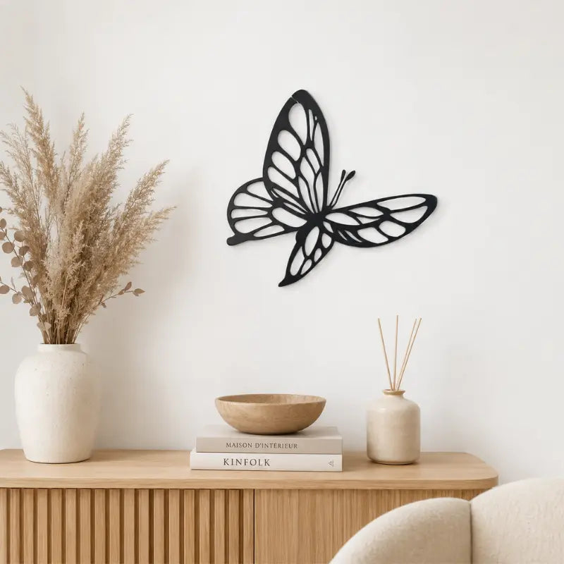 Decors Muraux Metal Papillon Envol