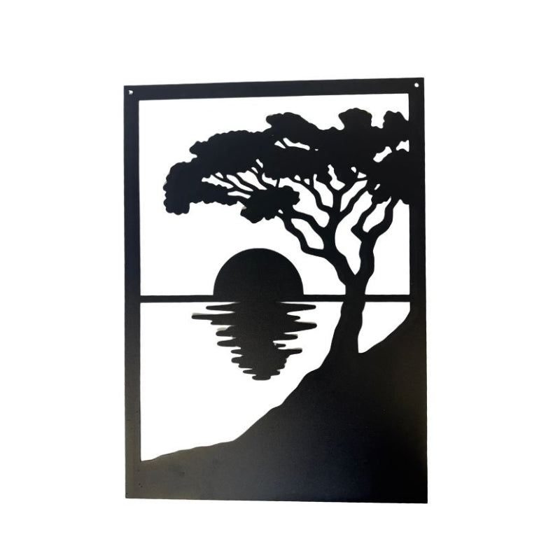 Deco Mural Exterieur Couche Soleil