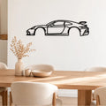 Décoration Murale Métal Porsche Aileron