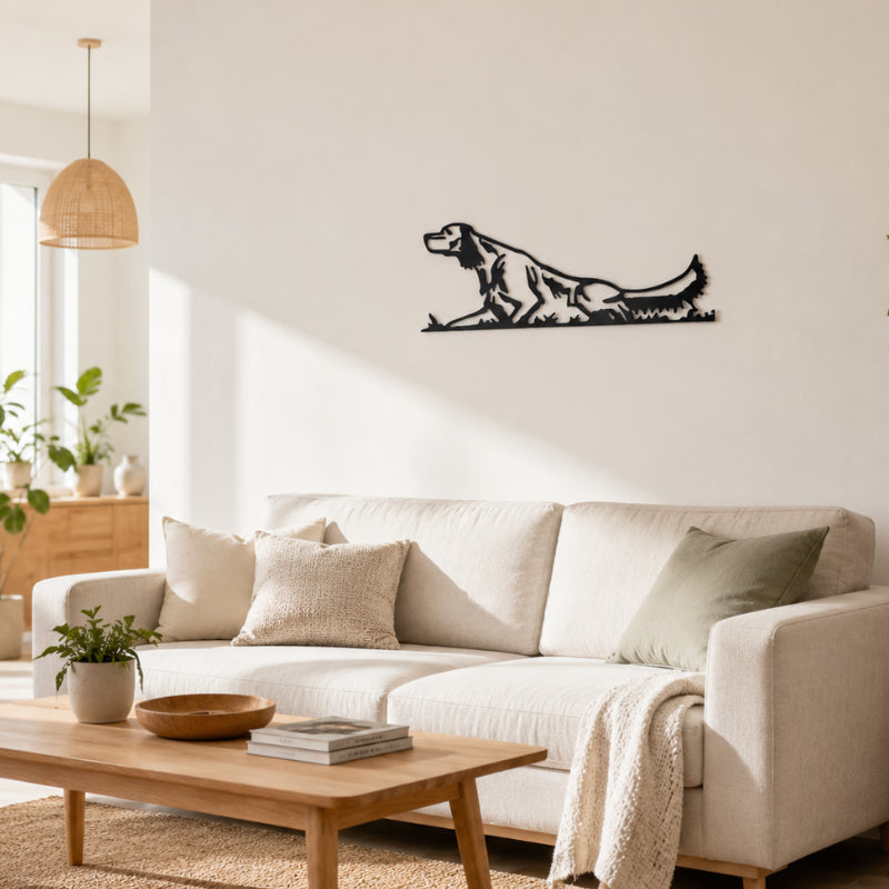 Deco Murale Metallique Setter Arret