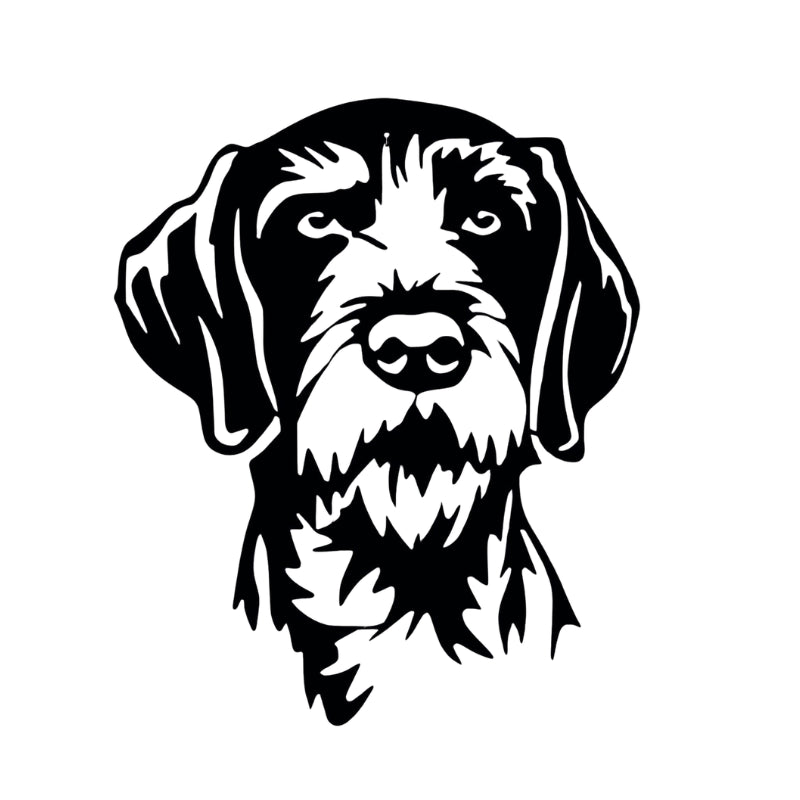 Decoration Murale Metallique Chien Schnauzer