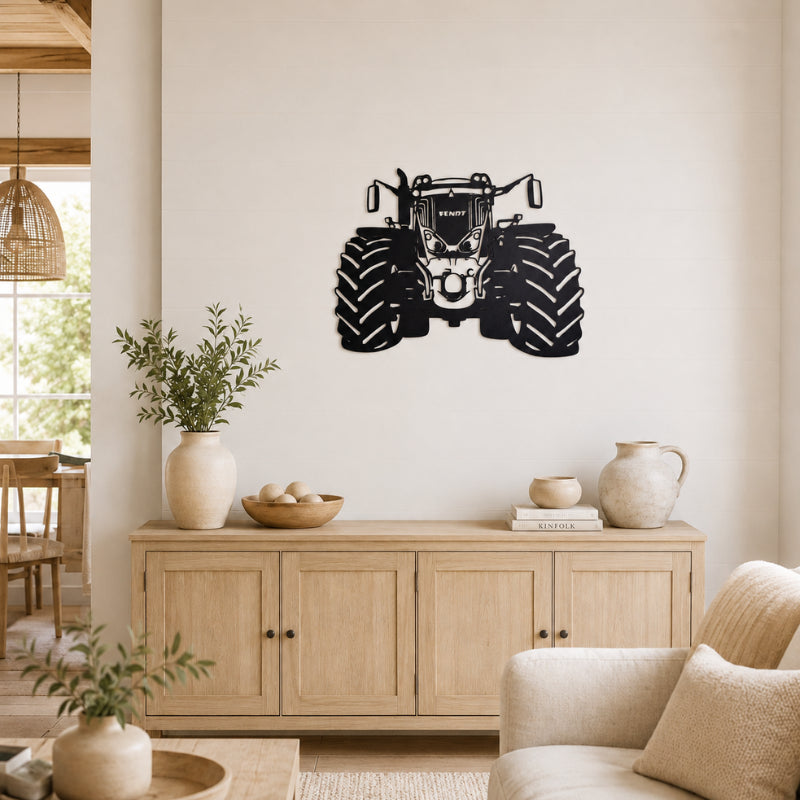 Decors Muraux Metal Tracteur Fendt