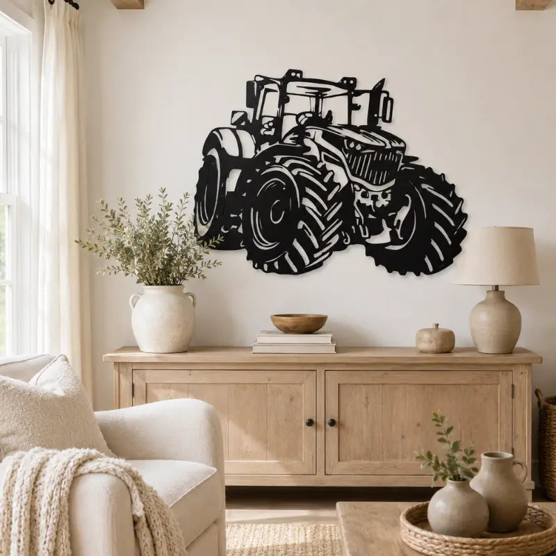 Decoration Murale Metallique Tracteur Fendt