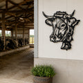 Panneau Decoratif Mural Vache Cloche